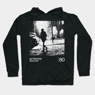 Ultravox / Minimalist Graphic Artwork Design Hoodie